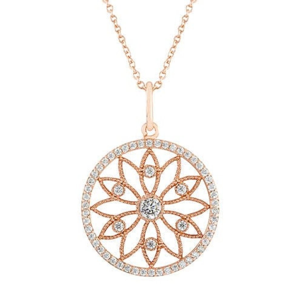 Rose Gold Floral Value Set